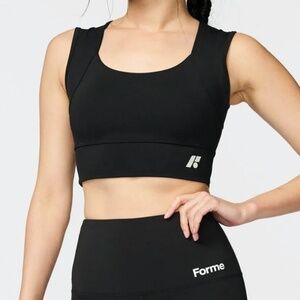 Forme Black Sports Bra
